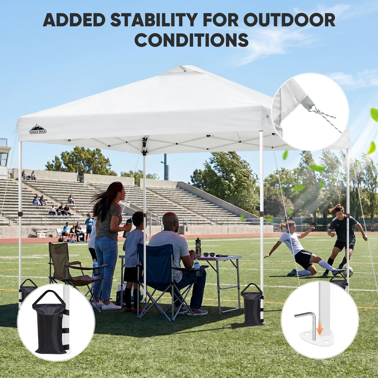 10x10 Pop Up Canopy Tent - Eagle Peak
