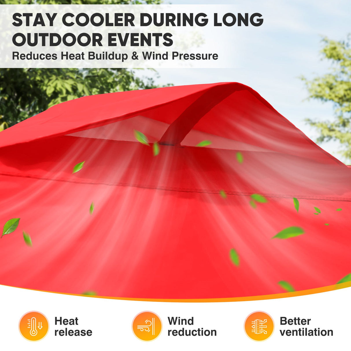 10x10 Pop Up Canopy Tent with One Sidewall - Eagle Peak