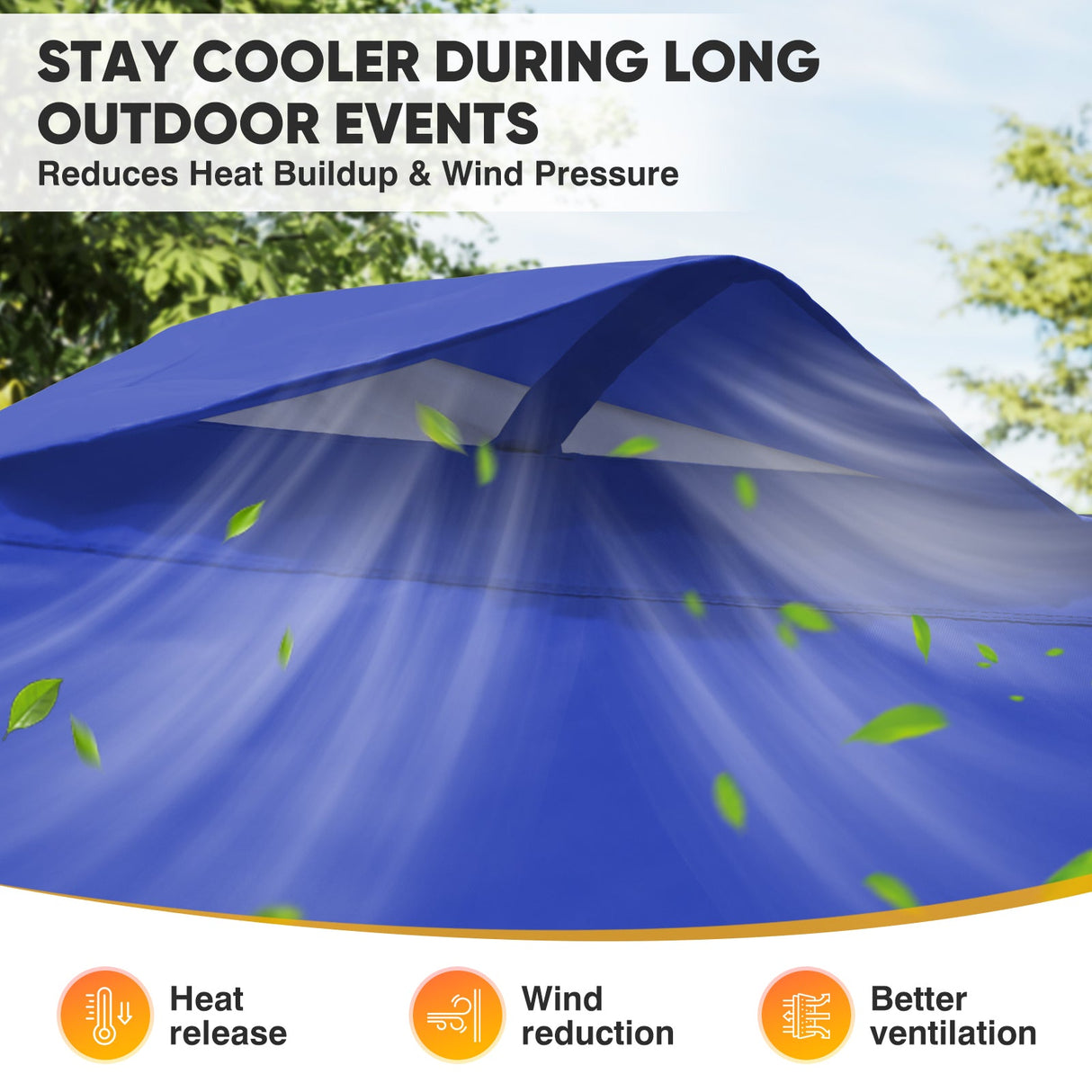 10x10 Pop Up Canopy Tent with One Sidewall - Eagle Peak