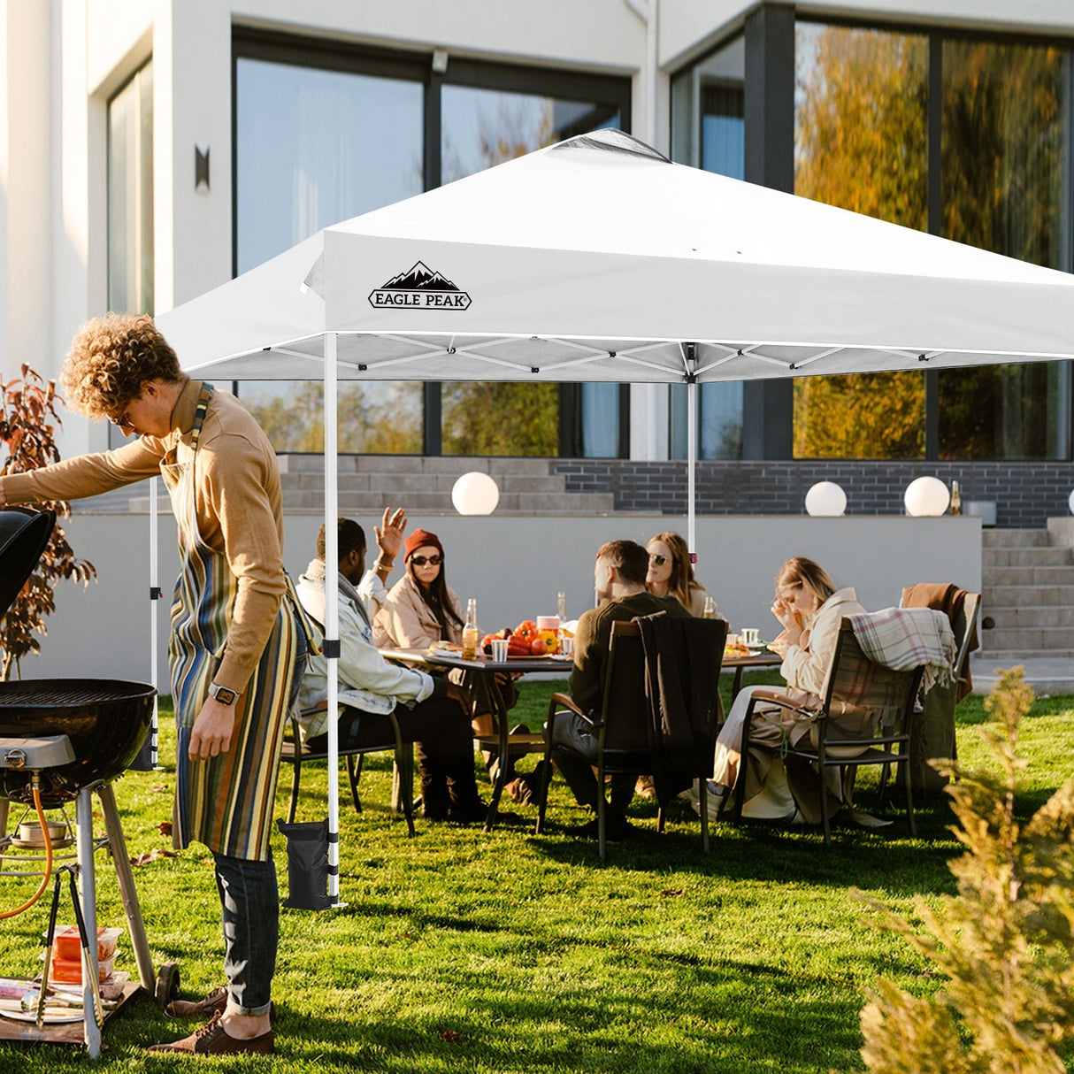 12x12 ft Pop Up Canopy Tent - Eagle Peak Custom Canopy Tent