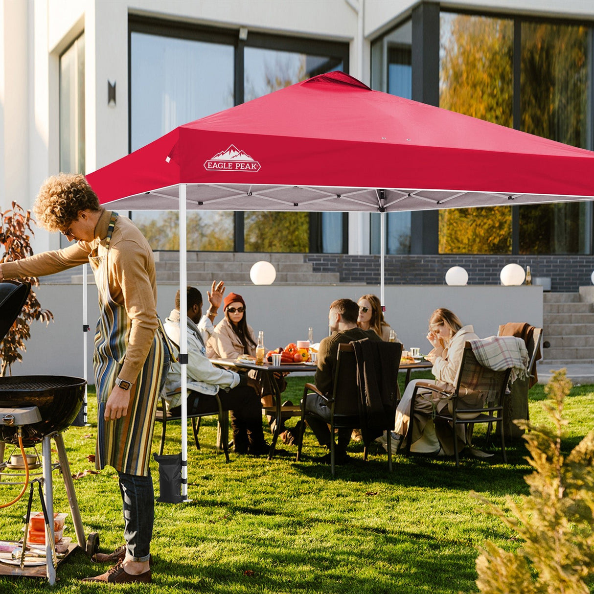 12x12 ft Pop Up Canopy Tent - Eagle Peak Custom Canopy Tent