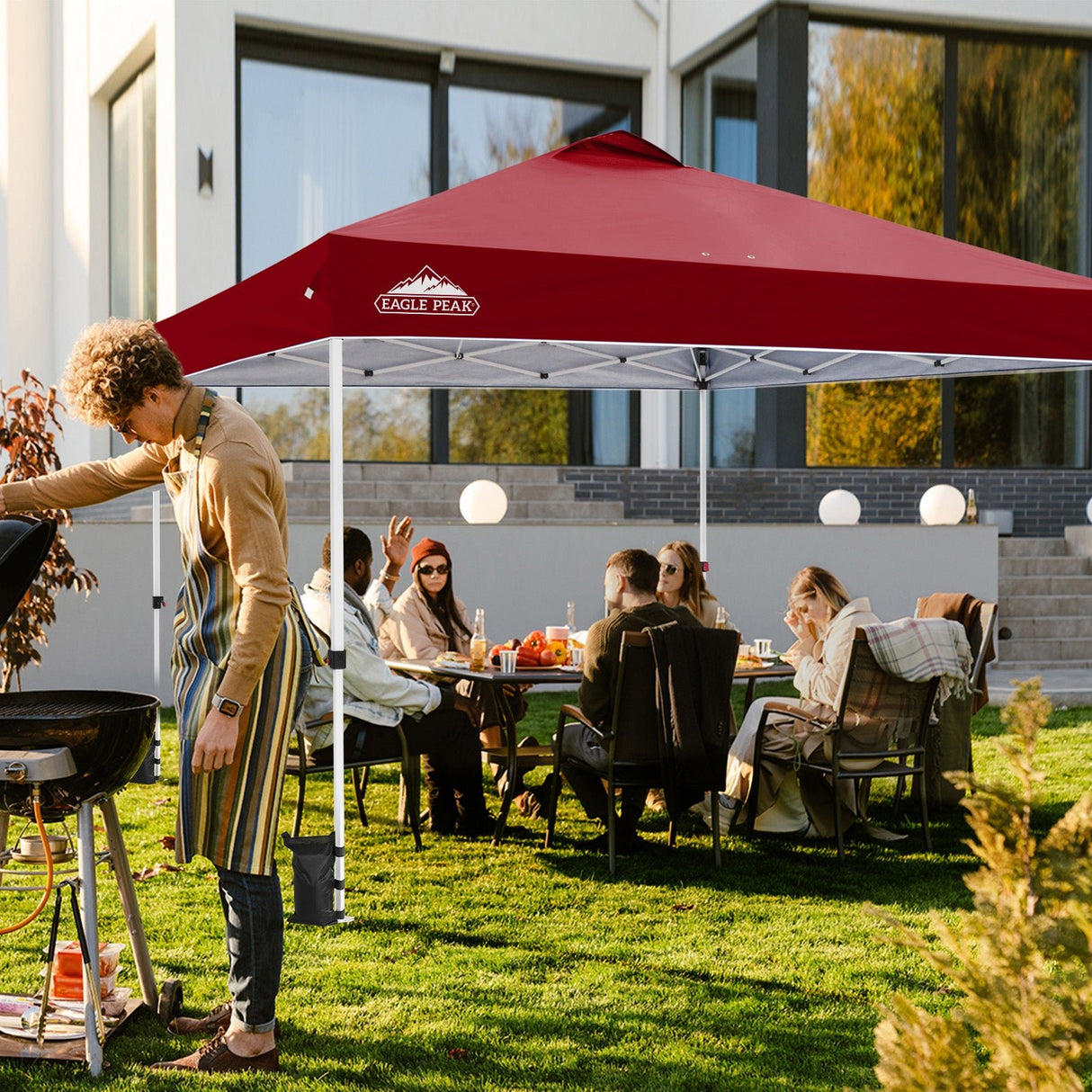 12x12 ft Pop Up Canopy Tent - Eagle Peak Custom Canopy Tent