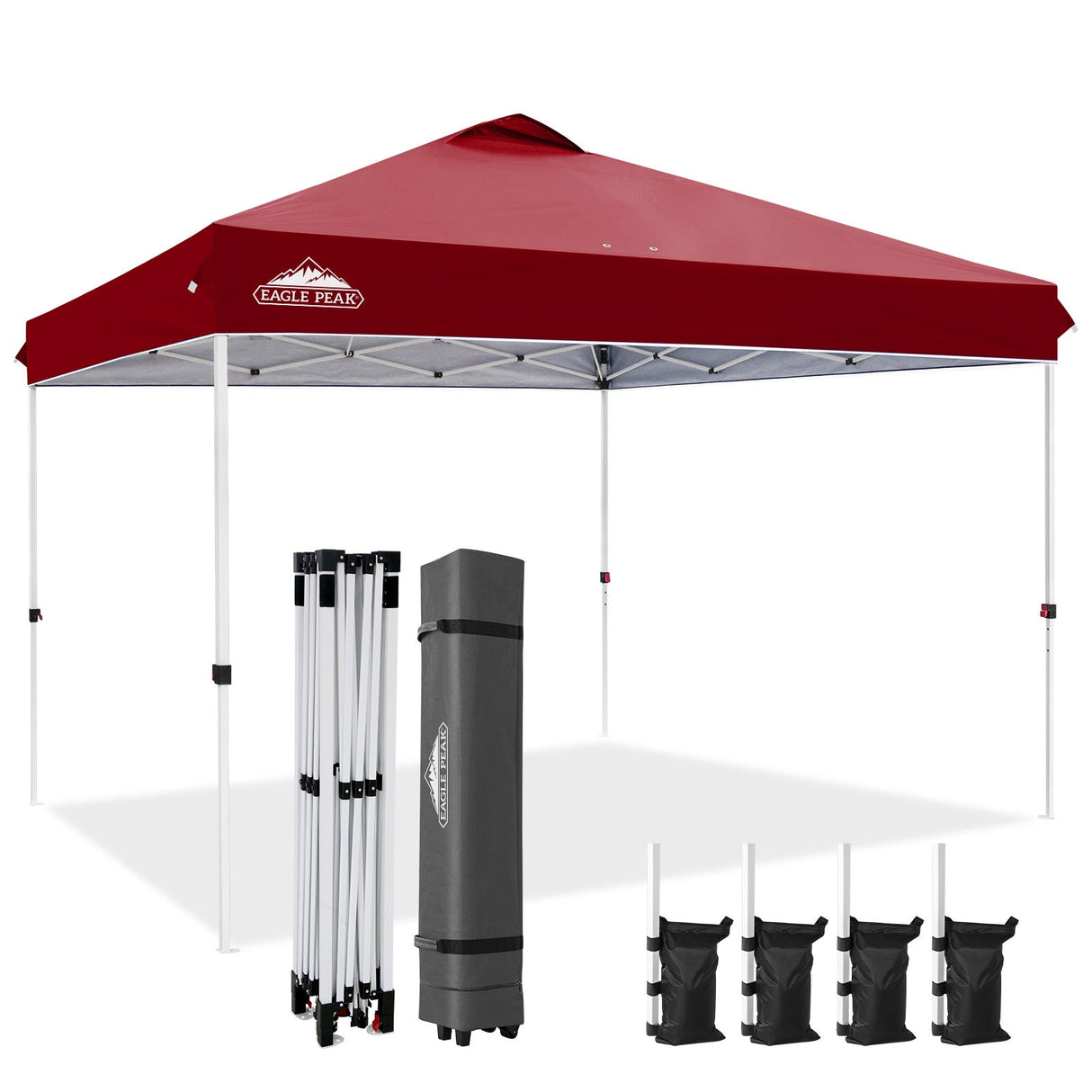 12x12 ft Pop Up Canopy Tent - Eagle Peak Custom Canopy Tent
