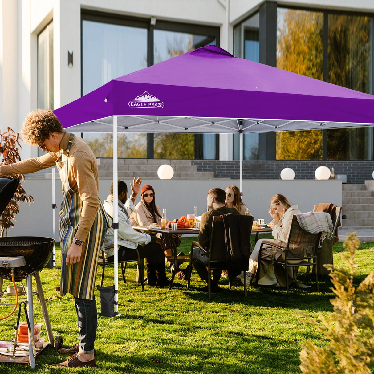 12x12 ft Pop Up Canopy Tent - Eagle Peak Custom Canopy Tent