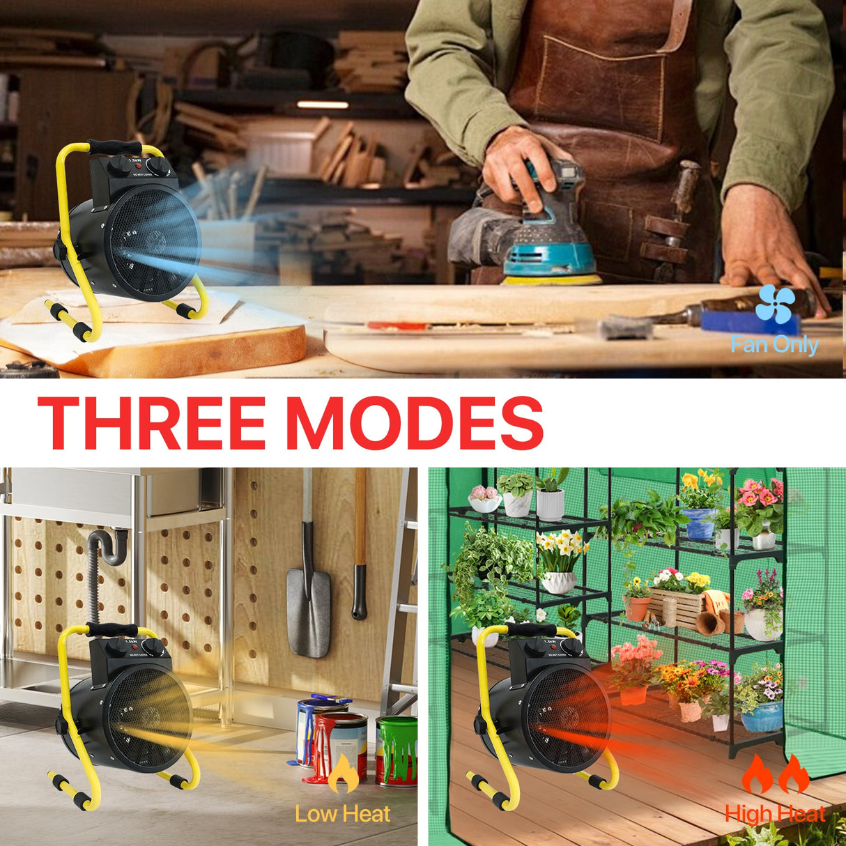 1500W Greenhouse Heater - Eagle Peak Custom Canopy Tent