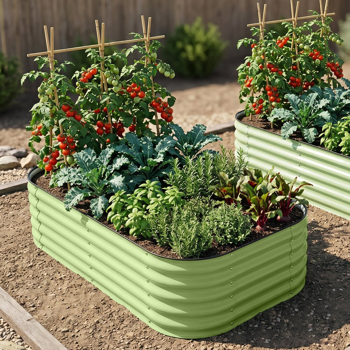 17'' Tall Outdoor Raised Garden Bed Planter - Eagle Peak®