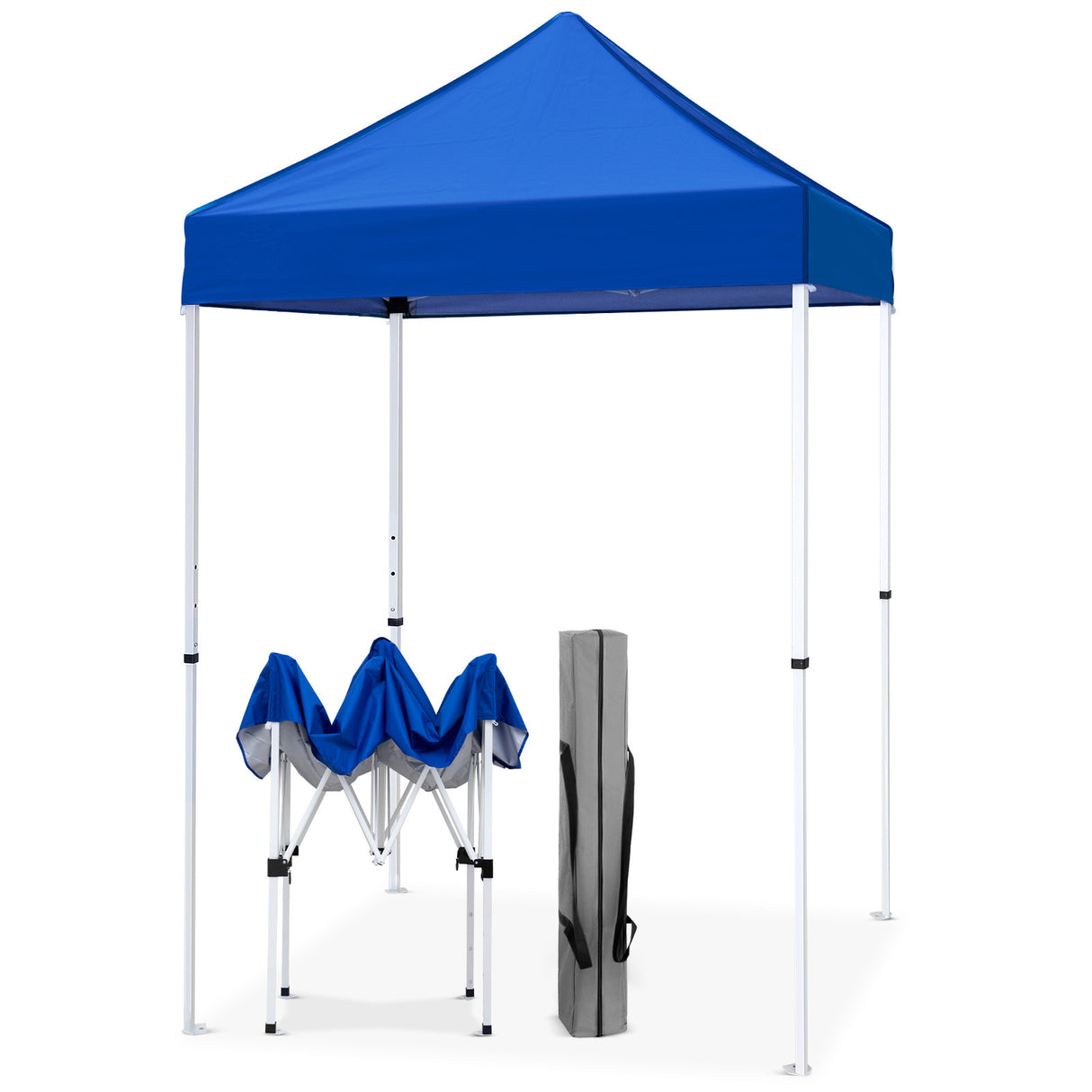 5x5 Pop Up Canopy Tent Instant Straight Leg Outdoor Canopy Easy Set-up