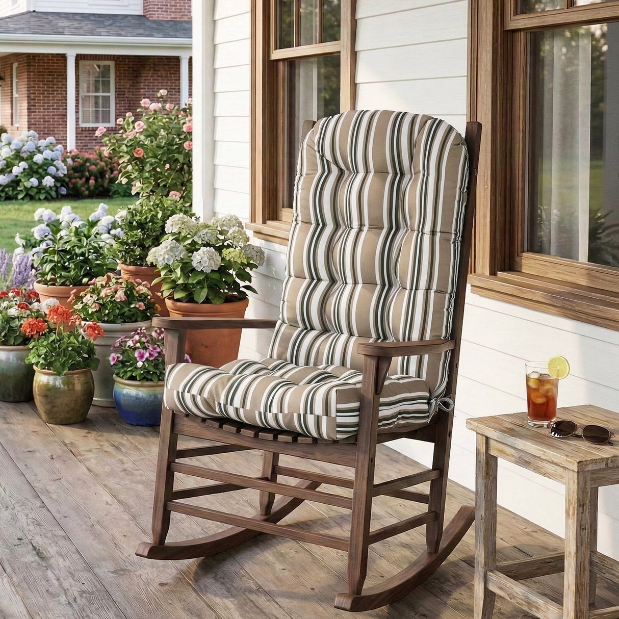 5" High Back Adirondack Chair Cushions, 49x20x5 in, Set of 1/2/4 - Eagle Peak Custom Canopy Tent