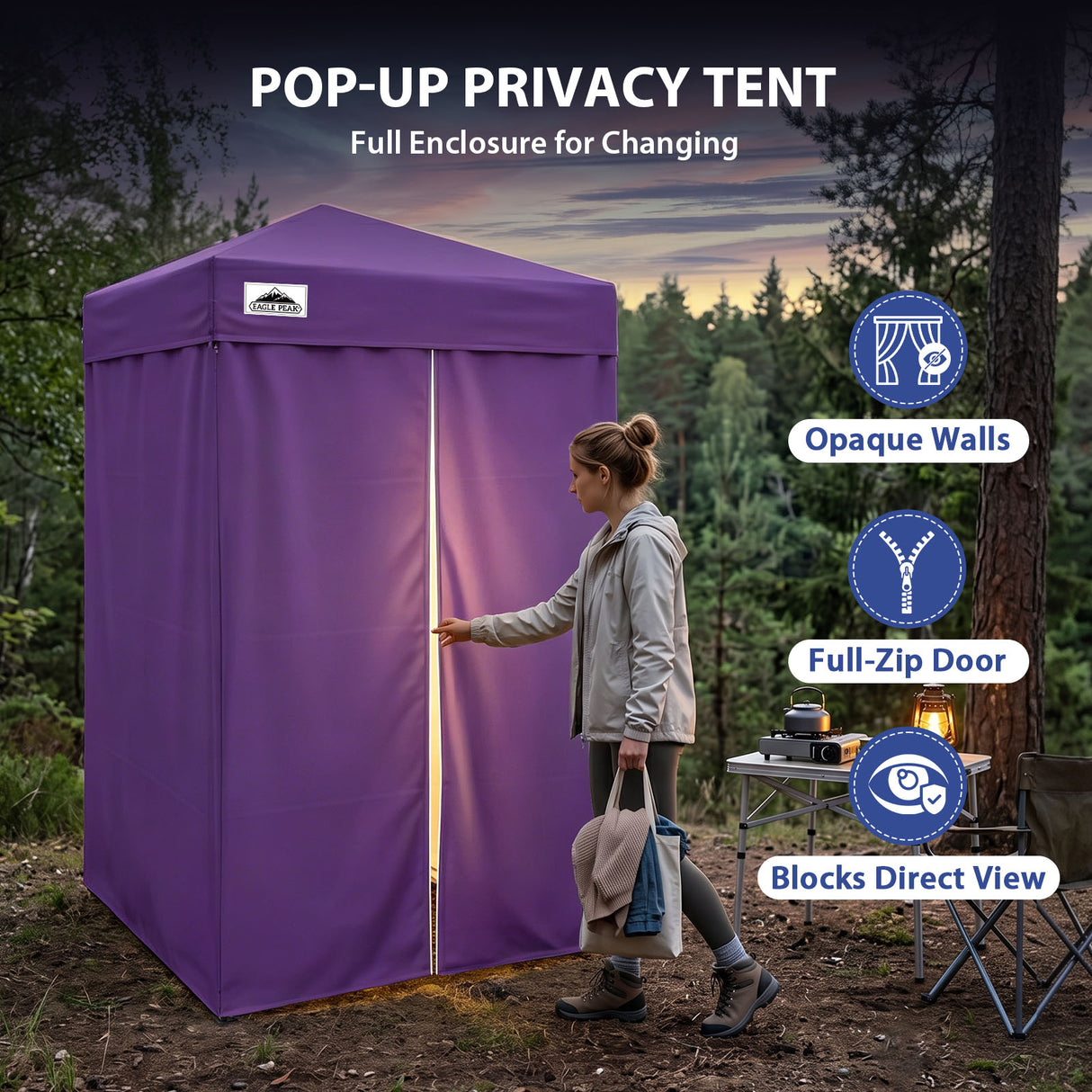 Flex Ultra Compact 4x4 Pop Up Changing Room Canopy