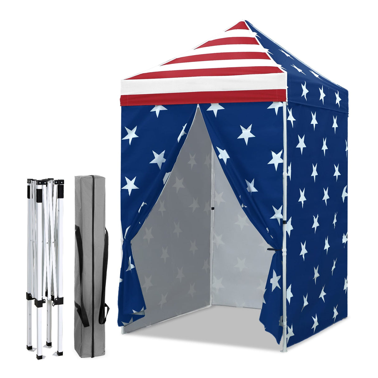 5x5 Instant Canopy with 4-Side Wall Panels - Eagle Peak®