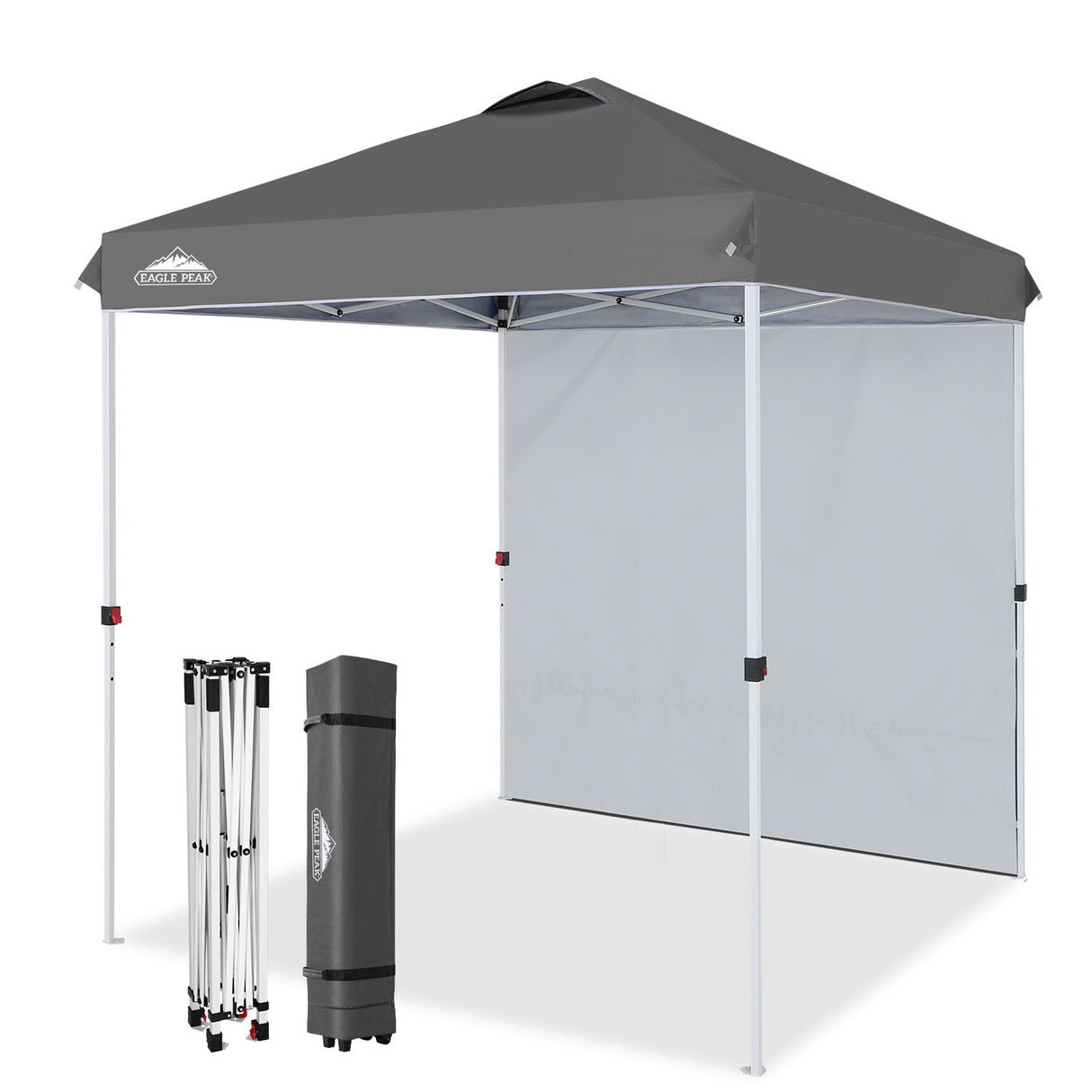 6.6x6.6 Pop Up Canopy Tent with Sidewall - Eagle Peak Custom Canopy Tent