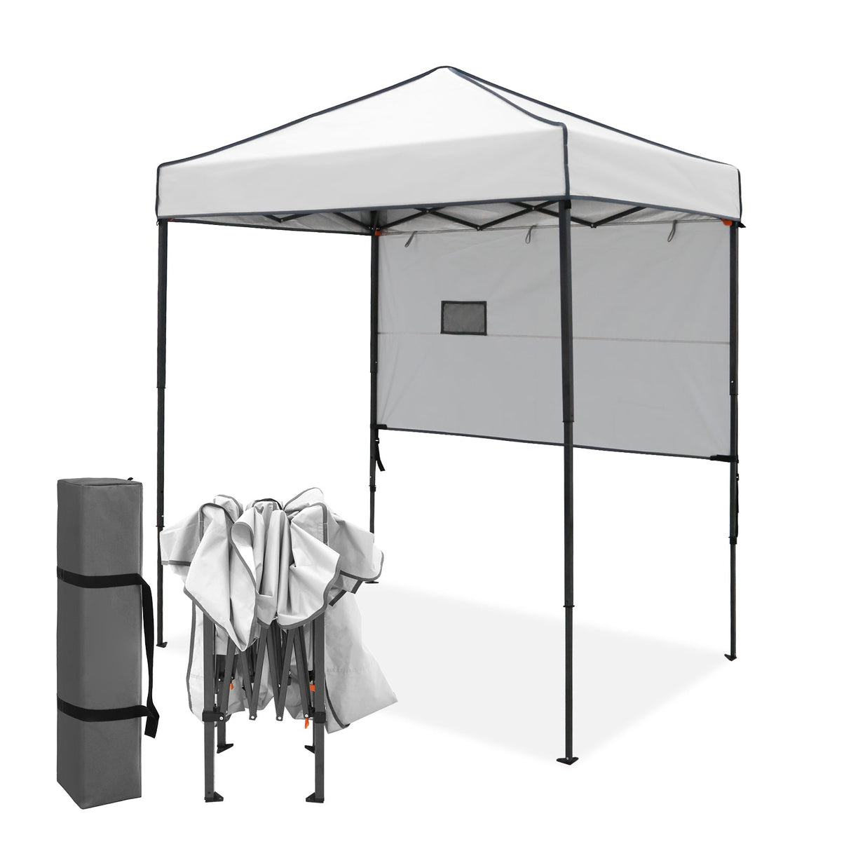 6x4 ft Instant Pop Up Canopy with Adjustable Sun Wall - Eagle Peak Custom Canopy Tent