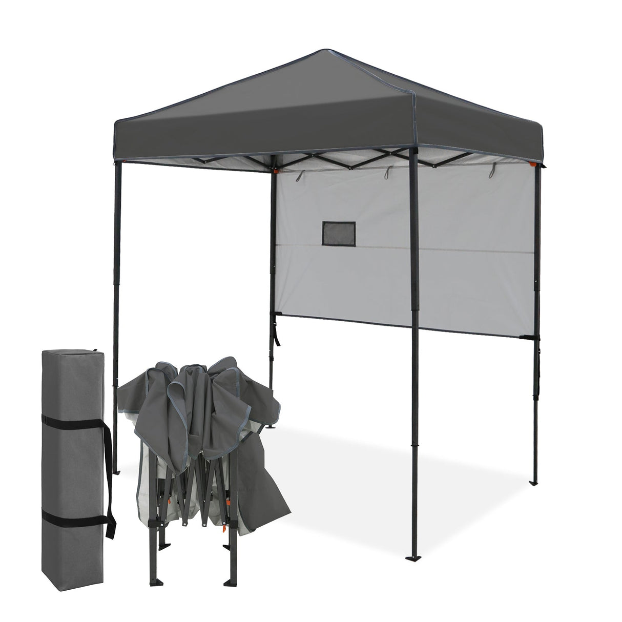 6x4 ft Instant Pop Up Canopy with Adjustable Sun Wall - Eagle Peak Custom Canopy Tent