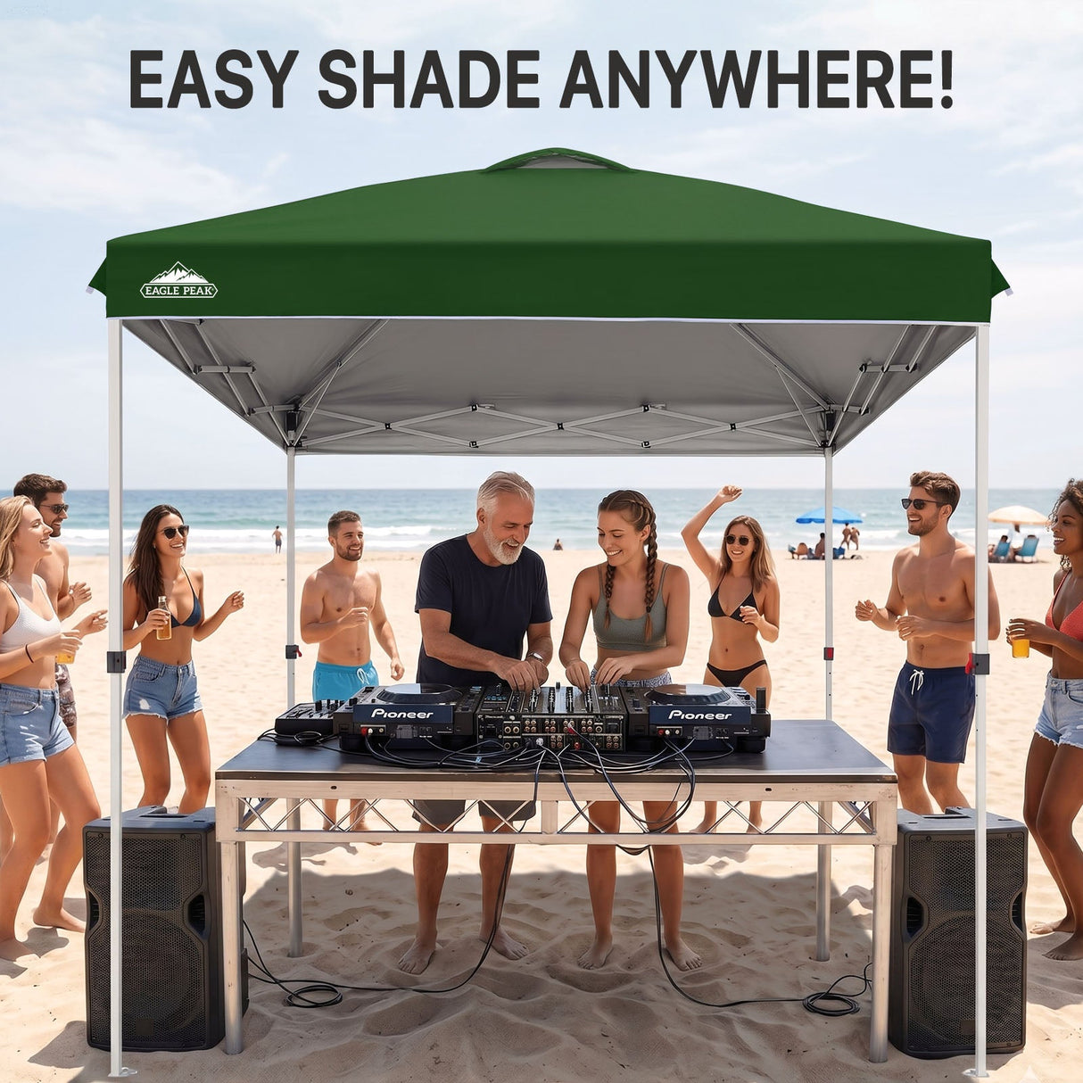 8x8 Pop Up Straight Leg Canopy - Eagle Peak