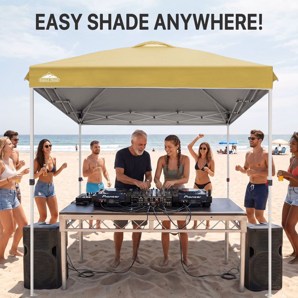 8x8 Pop Up Straight Leg Canopy - Eagle Peak
