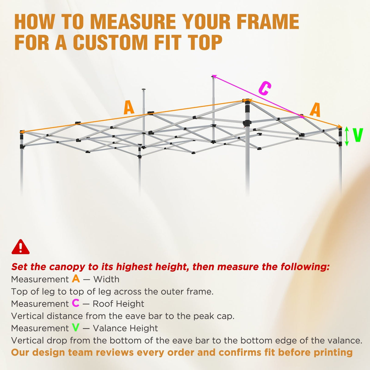 Custom Canopy Top Cover with Sidewall to Fit Your 10x15 Canopy Frame - Eagle Peak Custom Canopy Tent