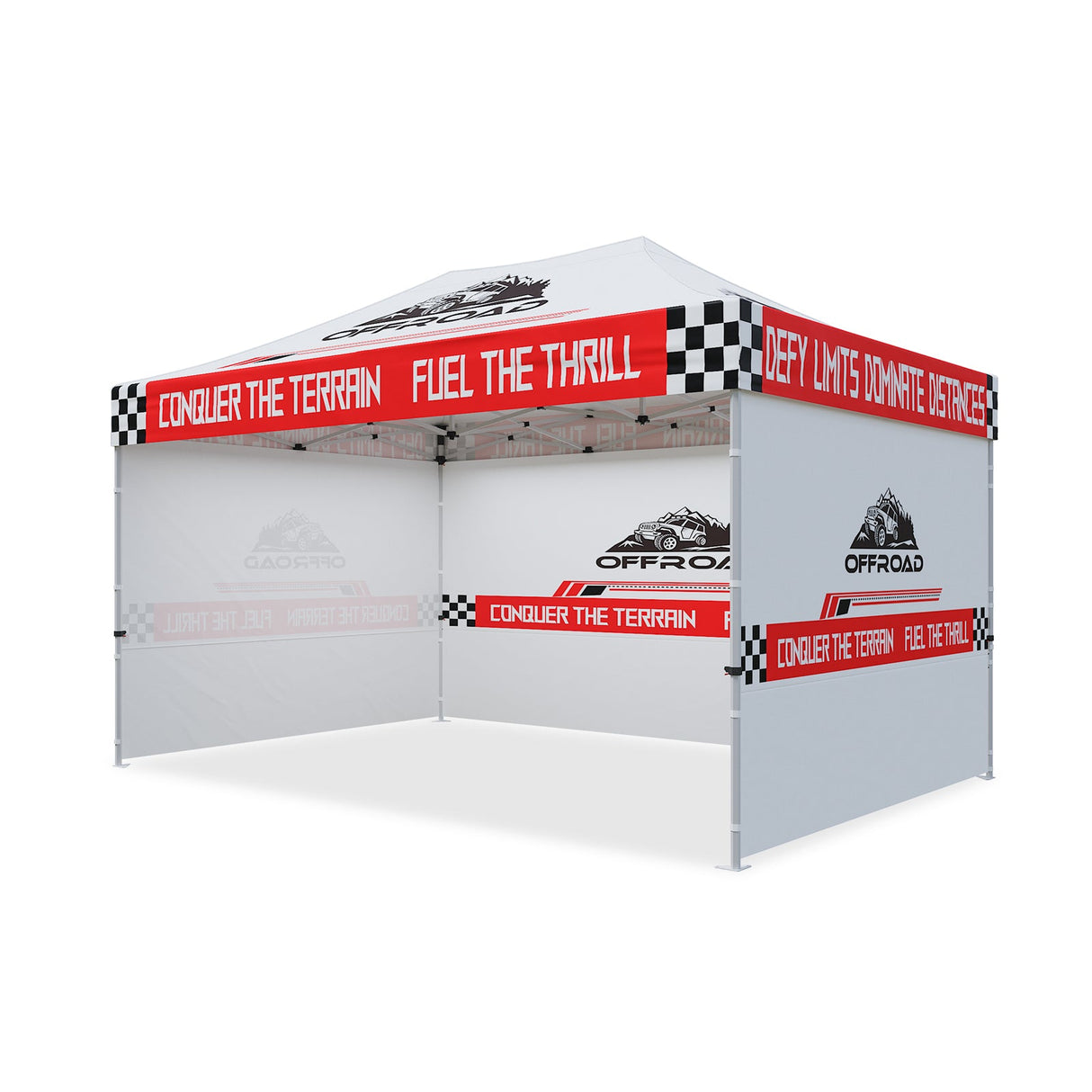 EAGLE PEAK 40mm Hex Leg Aluminum Commercial Custom Canopy Tent 10x15 - CLICK TO CONFIGURE - Package Prices Start at $999.00 - Eagle Peak Custom Canopy Tent