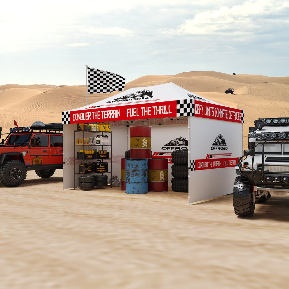 EAGLE PEAK 40mm Hex Leg Aluminum Commercial Custom Canopy Tent 10x15 - CLICK TO CONFIGURE - Package Prices Start at $999.00 - Eagle Peak Custom Canopy Tent