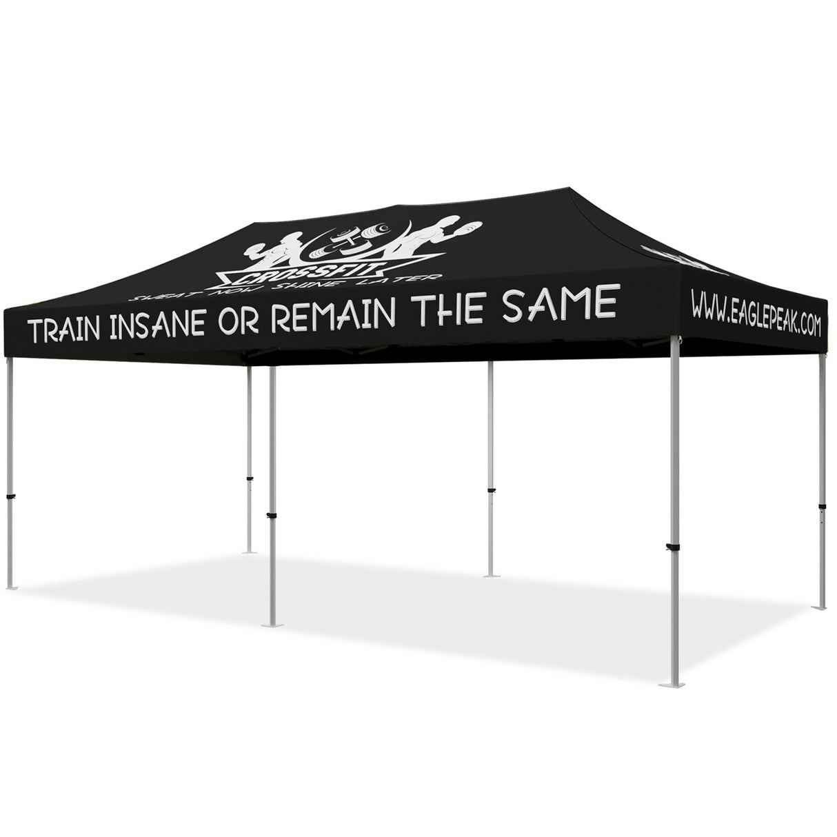 EAGLE PEAK 40mm Hex Leg Aluminum Commercial Custom Canopy Tent 10x20 - CLICK TO CONFIGURE - Package Prices Start at $1399.00 - Eagle Peak Custom Canopy Tent