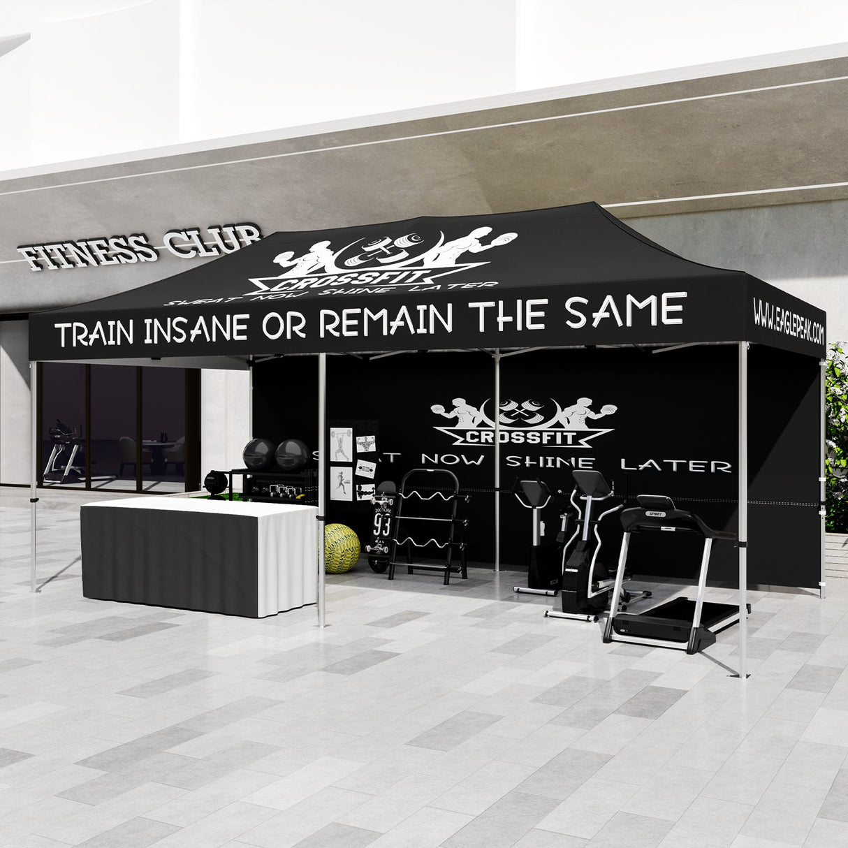 EAGLE PEAK 40mm Hex Leg Aluminum Commercial Custom Canopy Tent 10x20 - CLICK TO CONFIGURE - Package Prices Start at $1399.00 - Eagle Peak Custom Canopy Tent