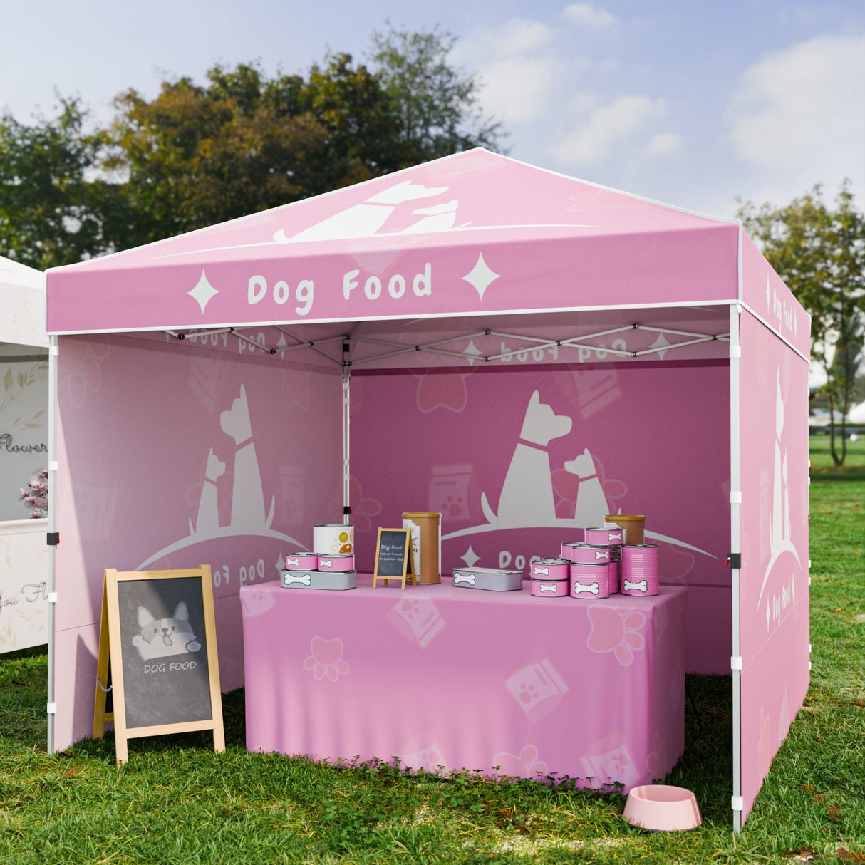 EAGLE PEAK E100 Steel Square Leg Commercial Custom Canopy Tent 10x10 - CLICK TO CONFIGURE - Package Prices Start at $499.00 - Eagle Peak Custom Canopy Tent