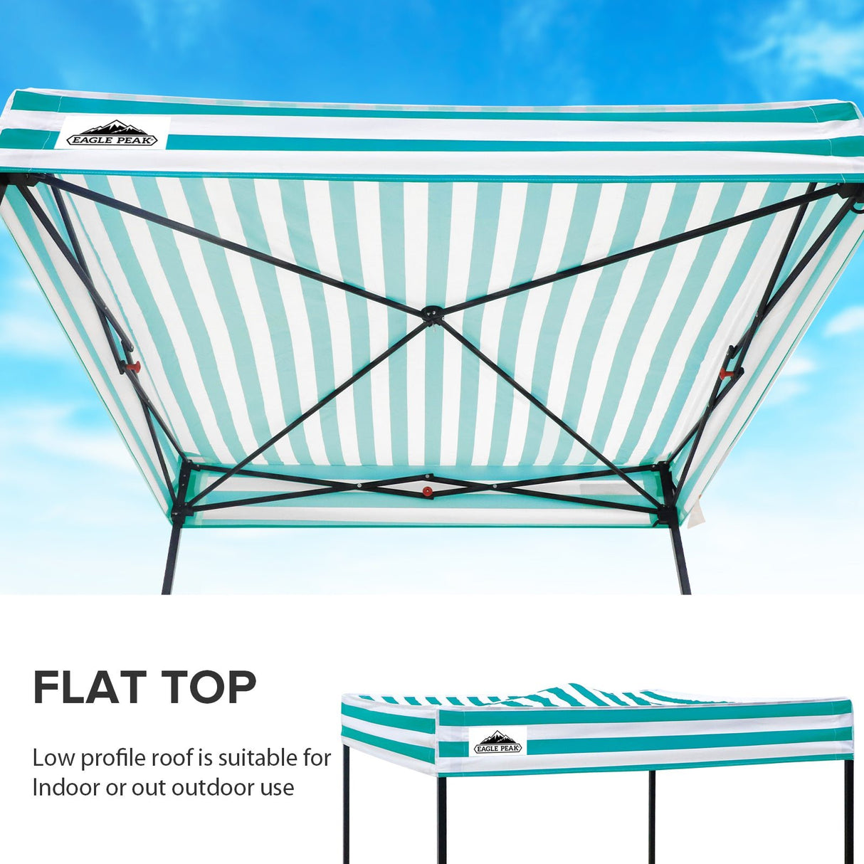 Flex Compact 5x5 Pop - up Canopy Changing Room - Eagle Peak Custom Canopy Tent