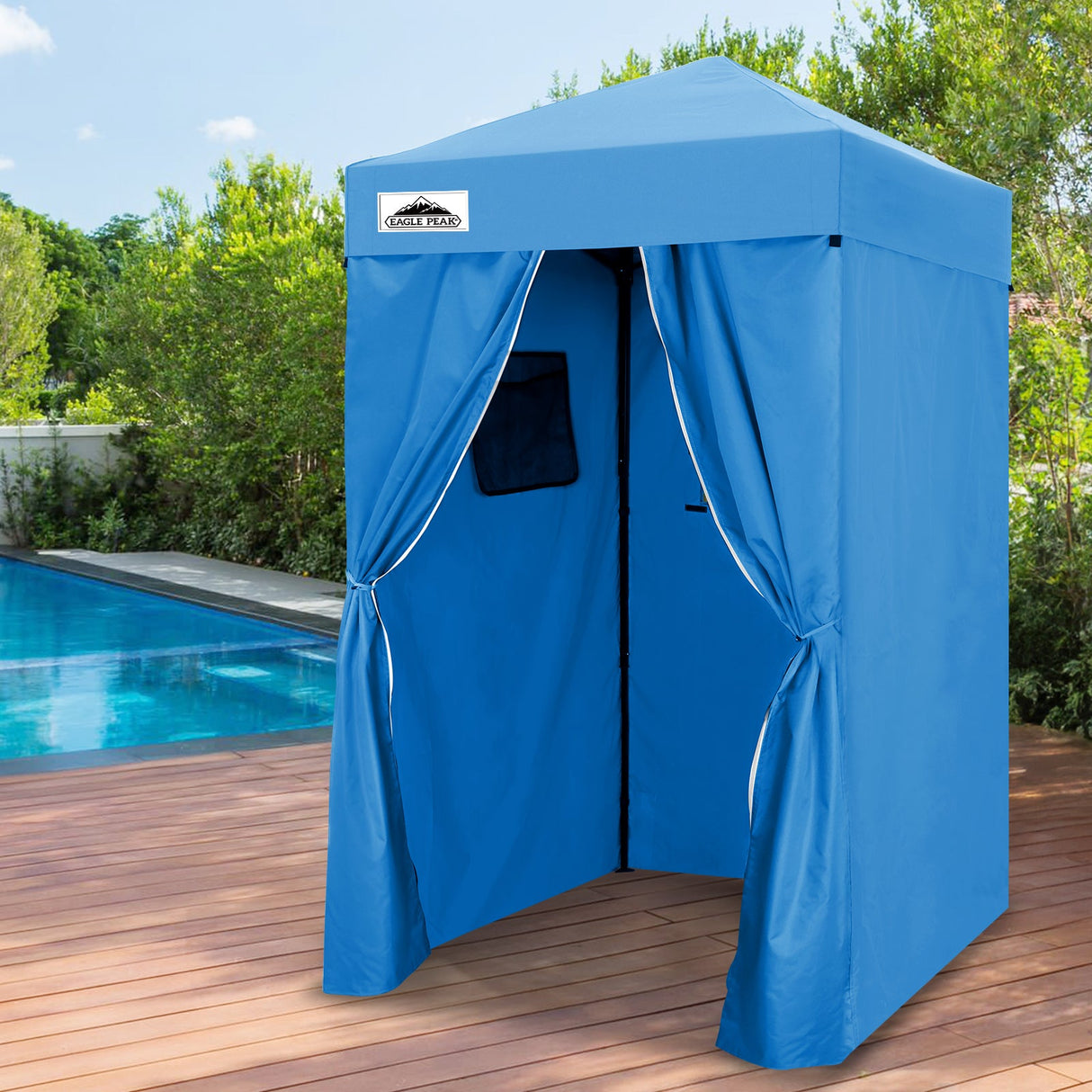 Flex Ultra Compact 4x4 Pop Up Changing Room Canopy - Eagle Peak Custom Canopy Tent