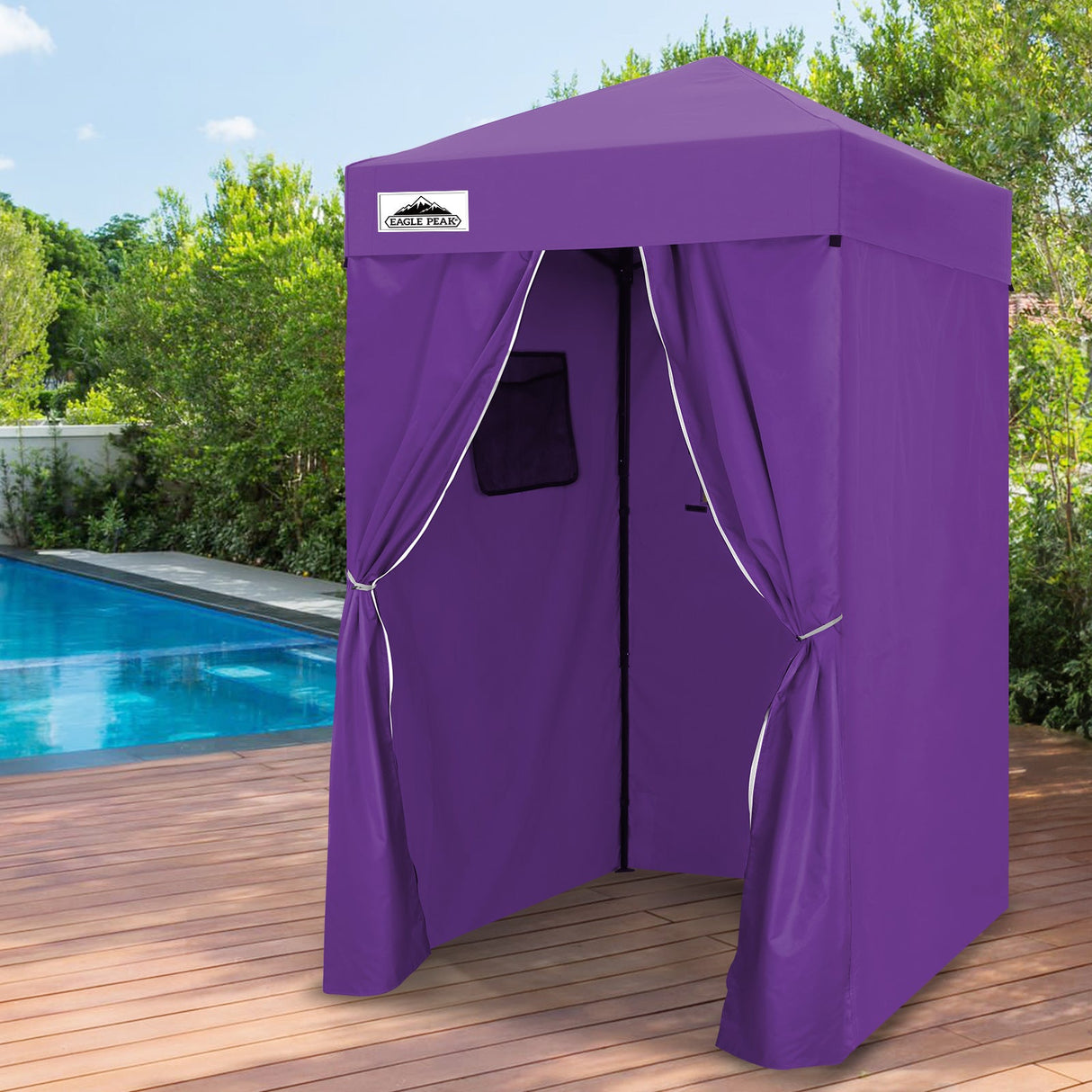 Flex Ultra Compact 4x4 Pop Up Changing Room Canopy - Eagle Peak Custom Canopy Tent