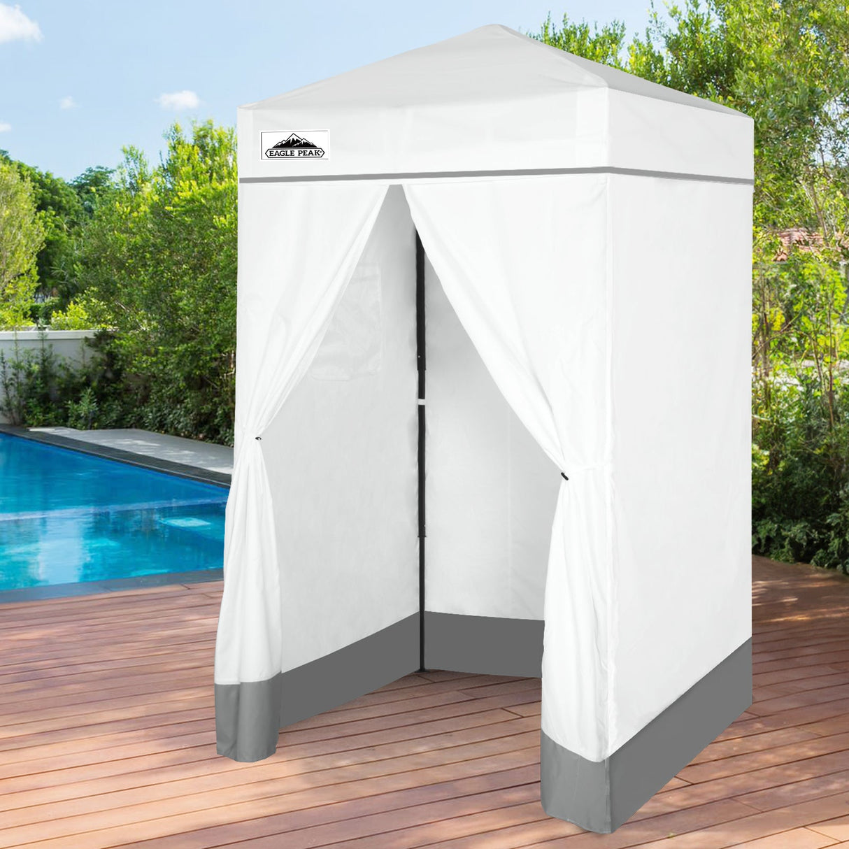 Flex Ultra Compact 4x4 Pop Up Changing Room Canopy - Eagle Peak Custom Canopy Tent