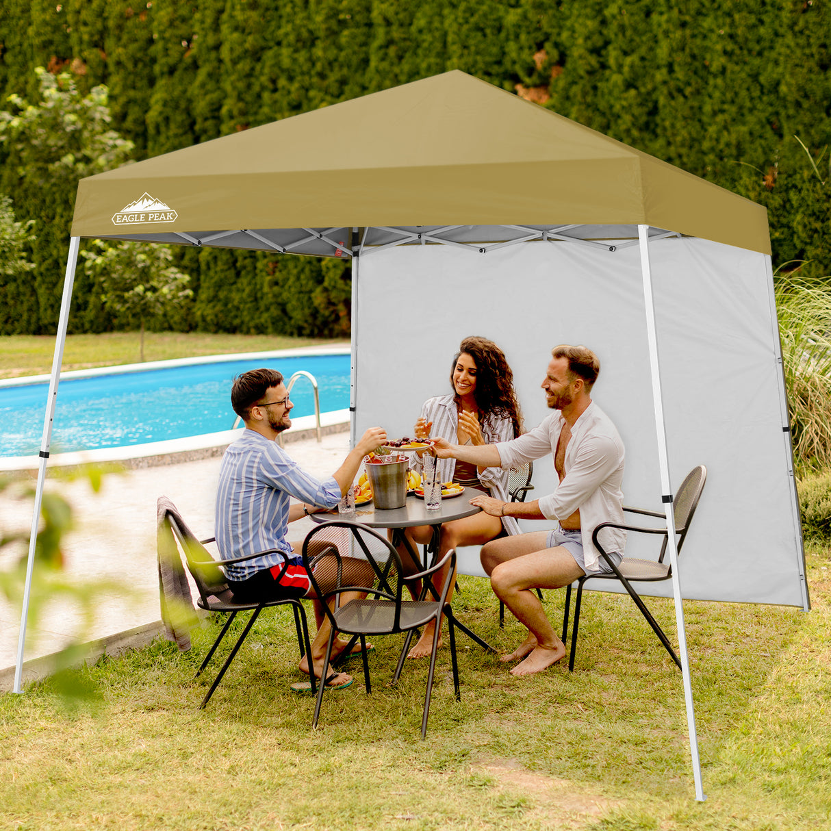 Sunwall / Sidewall for 10x10 Slant Leg Canopy Only, 1 Sidewall