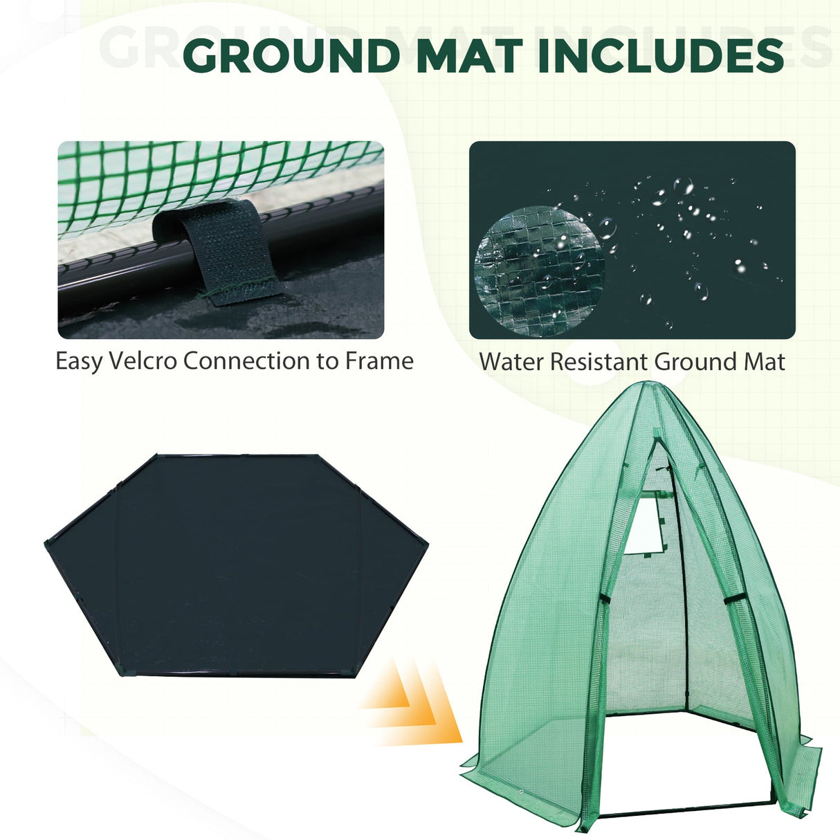 Portable Mini Dome Greenhouse - Eagle Peak Custom Canopy Tent