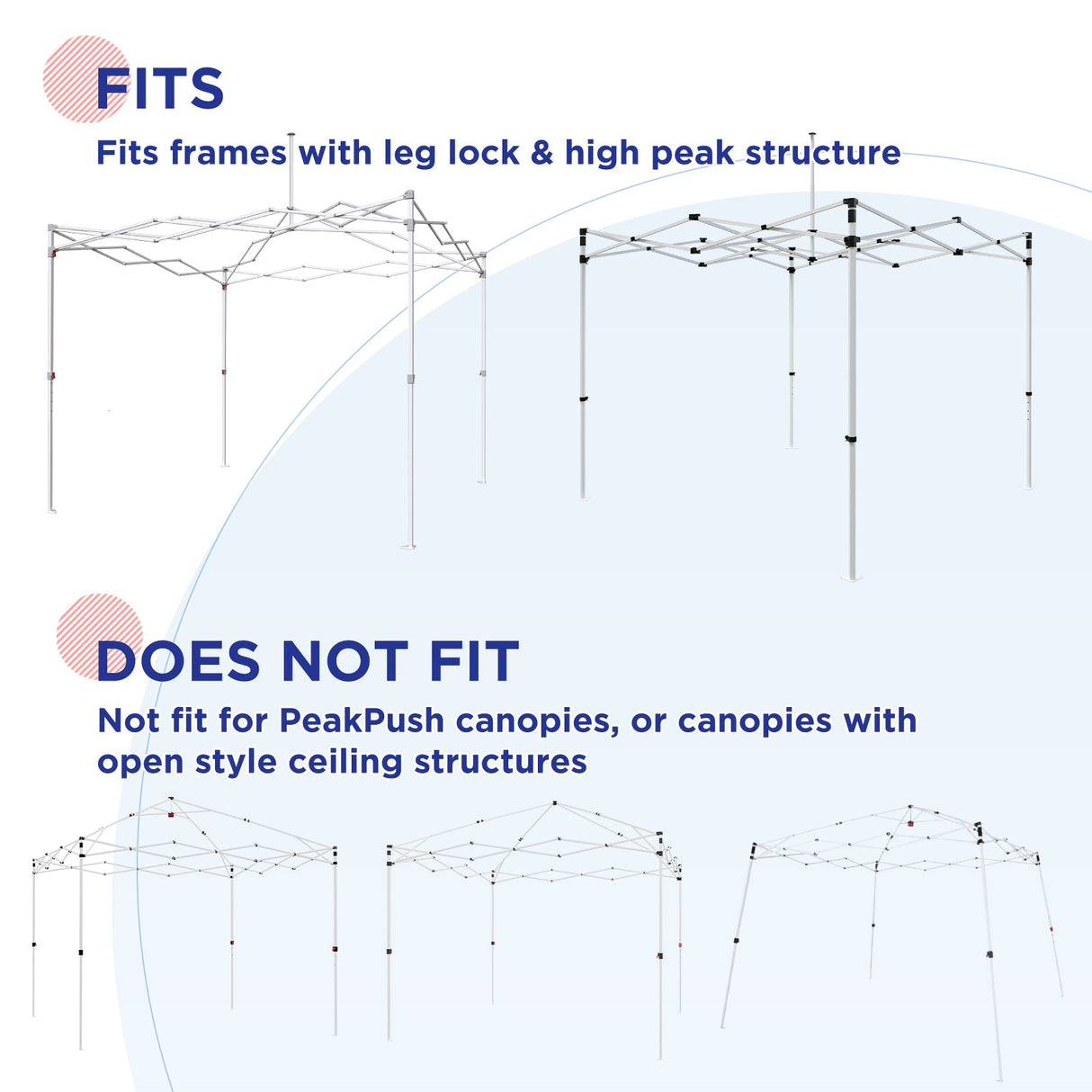Portable Privacy Tent Hanging Privacy Curtain, Square/Triangular, Black - Eagle Peak Custom Canopy Tent
