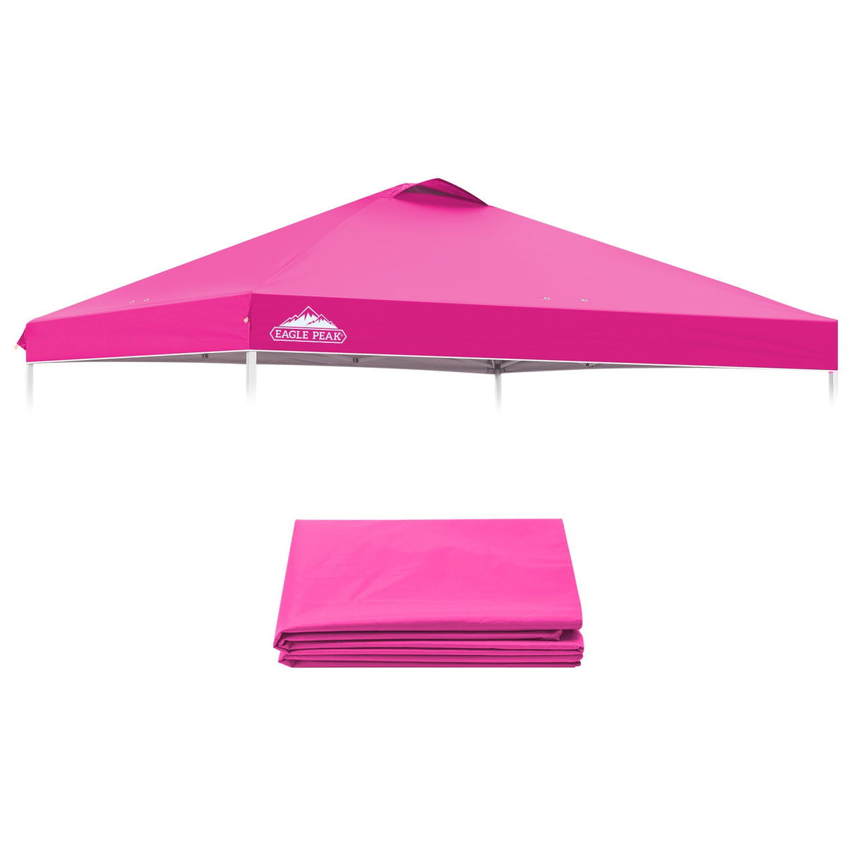 Replacement Canopy Cover with Air Vent for 10x10 Pop Up Canopy Tent, Top Only - Eagle Peak Custom Canopy Tent