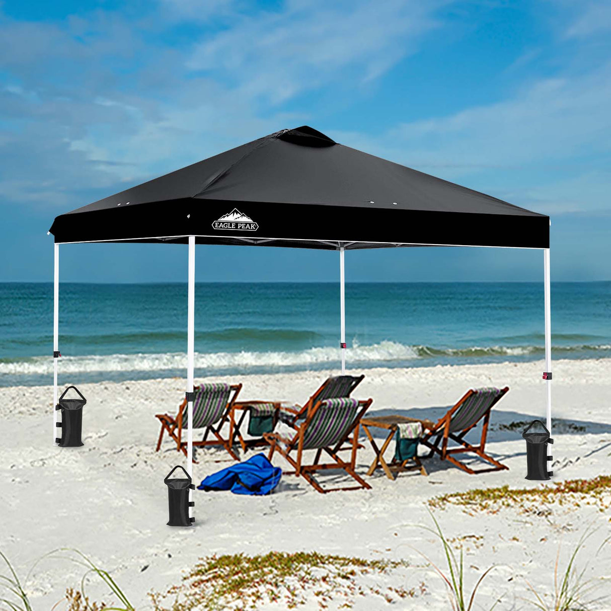 Replacement Canopy Cover with Air Vent for 10x10 Pop Up Canopy Tent, Top Only - Eagle Peak Custom Canopy Tent