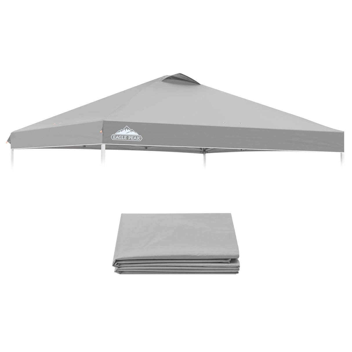 Replacement Canopy Cover with Air Vent for 10x10 Pop Up Canopy Tent, Top Only - Eagle Peak Custom Canopy Tent