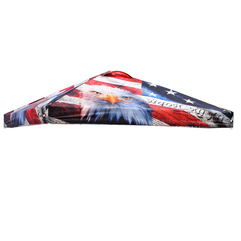 Replacement Canopy Cover with Air Vent for 10x10 Pop Up Canopy Tent, Top Only - Eagle Peak Custom Canopy Tent