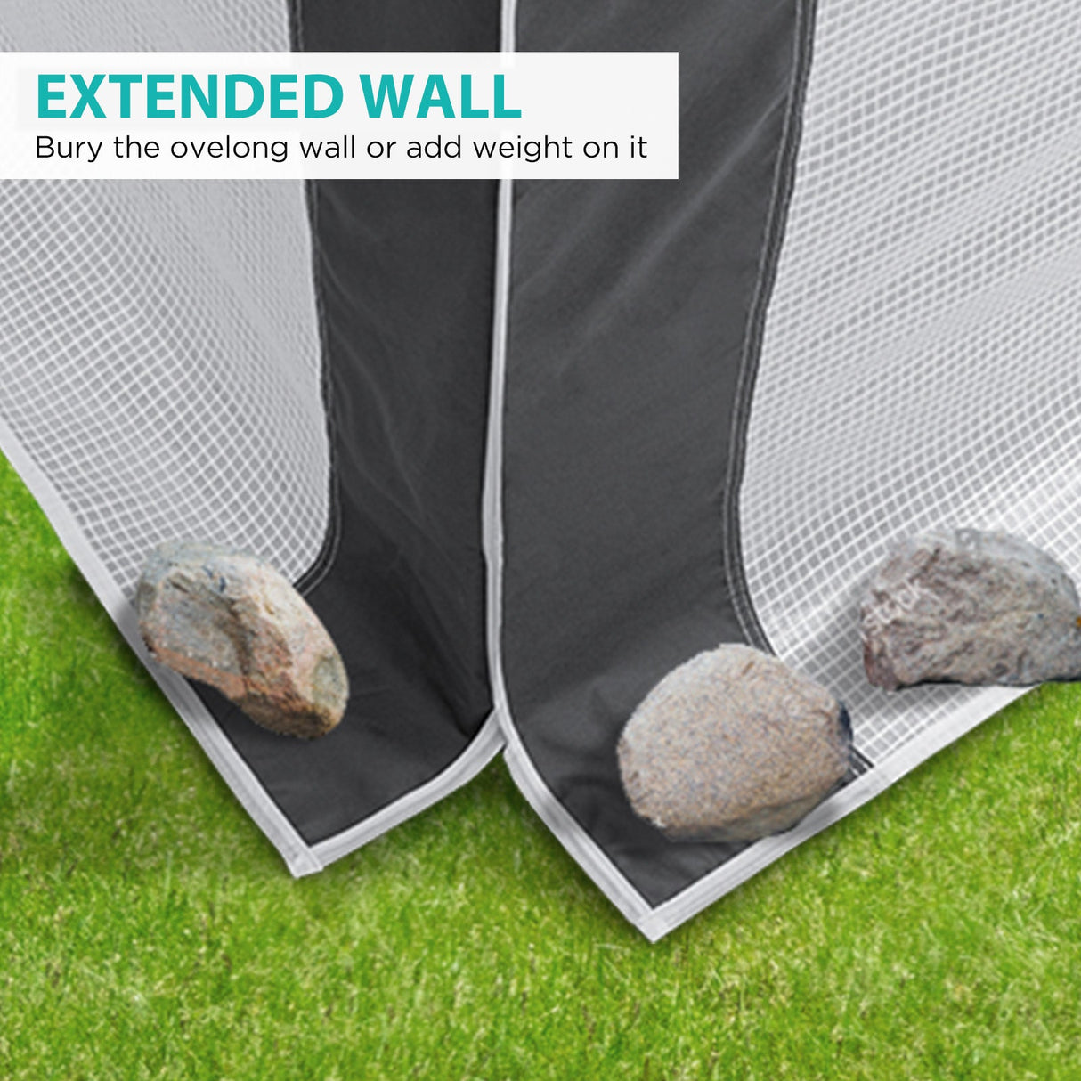 Replacement Cover for 8x6 Pop up Greenhouse with Polyester Reinforced Corners - Eagle Peak Custom Canopy Tent