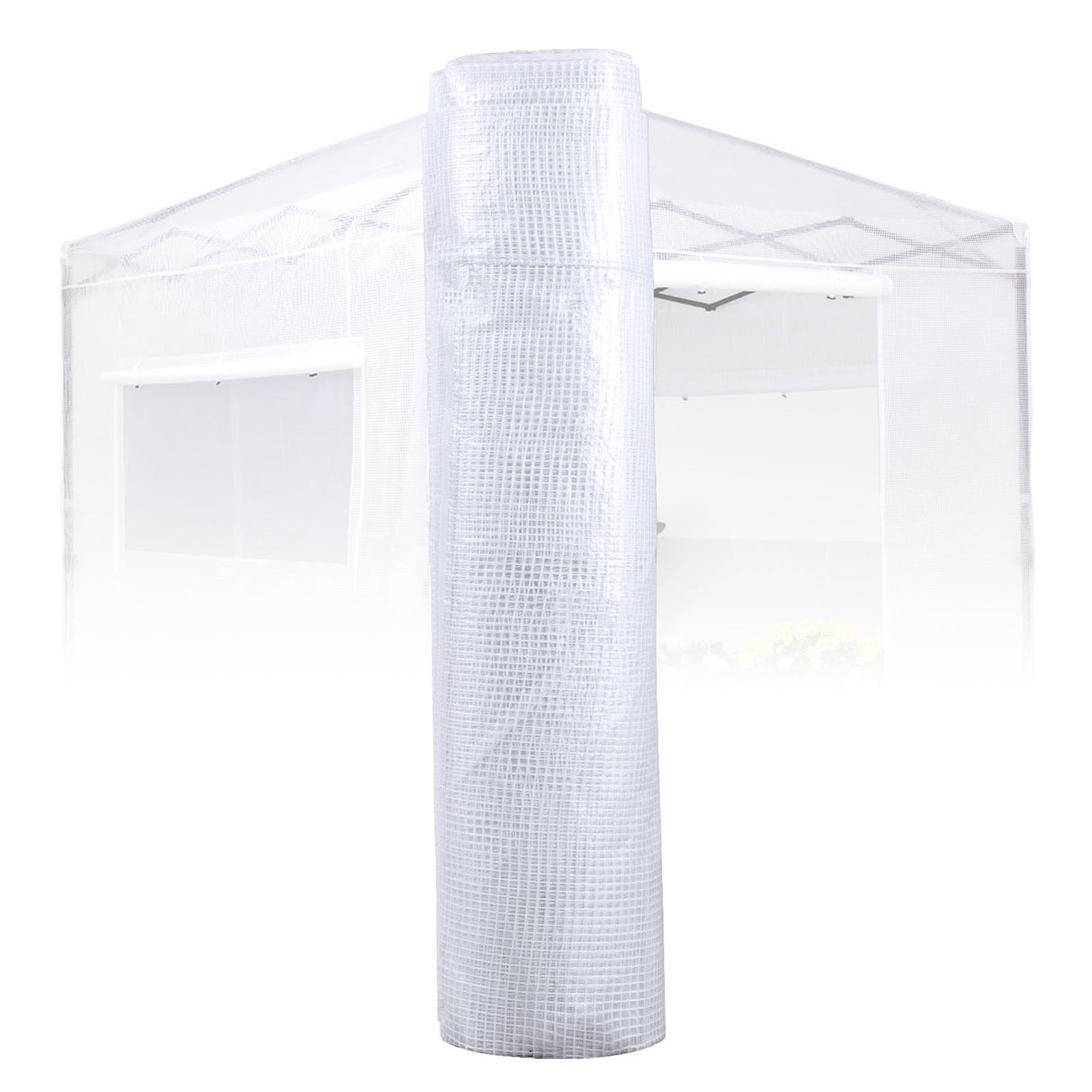 Replacement Cover for 8x8 Portable Walk - in Pop up Greenhouse(Frame Not Included) - Eagle Peak Custom Canopy Tent