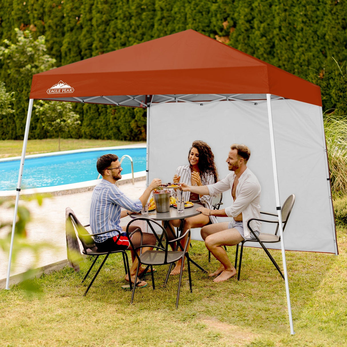 Sunwall / Sidewall for 10x10 Slant Leg Canopy Only, 1 Sidewall - Eagle Peak Custom Canopy Tent