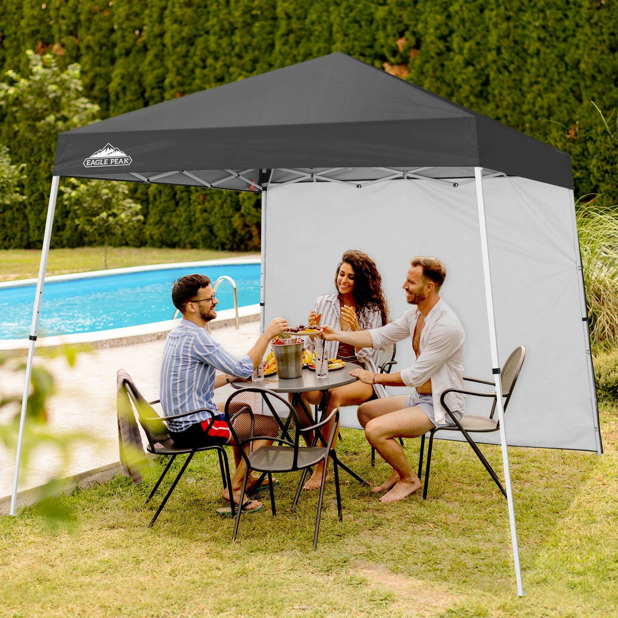 Sunwall / Sidewall for 10x10 Slant Leg Canopy Only, 1 Sidewall - Eagle Peak Custom Canopy Tent