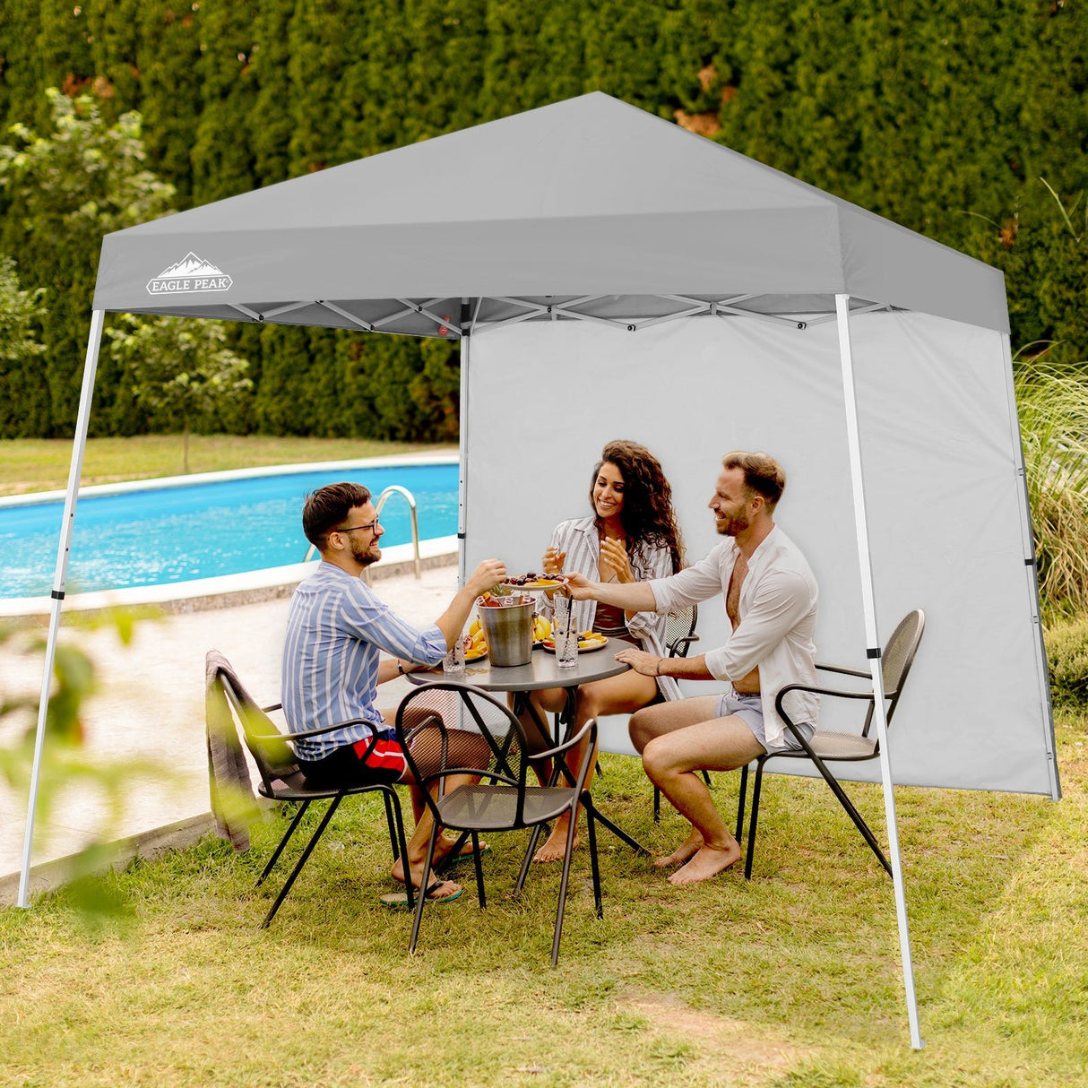 Sunwall / Sidewall for 10x10 Slant Leg Canopy Only, 1 Sidewall - Eagle Peak Custom Canopy Tent