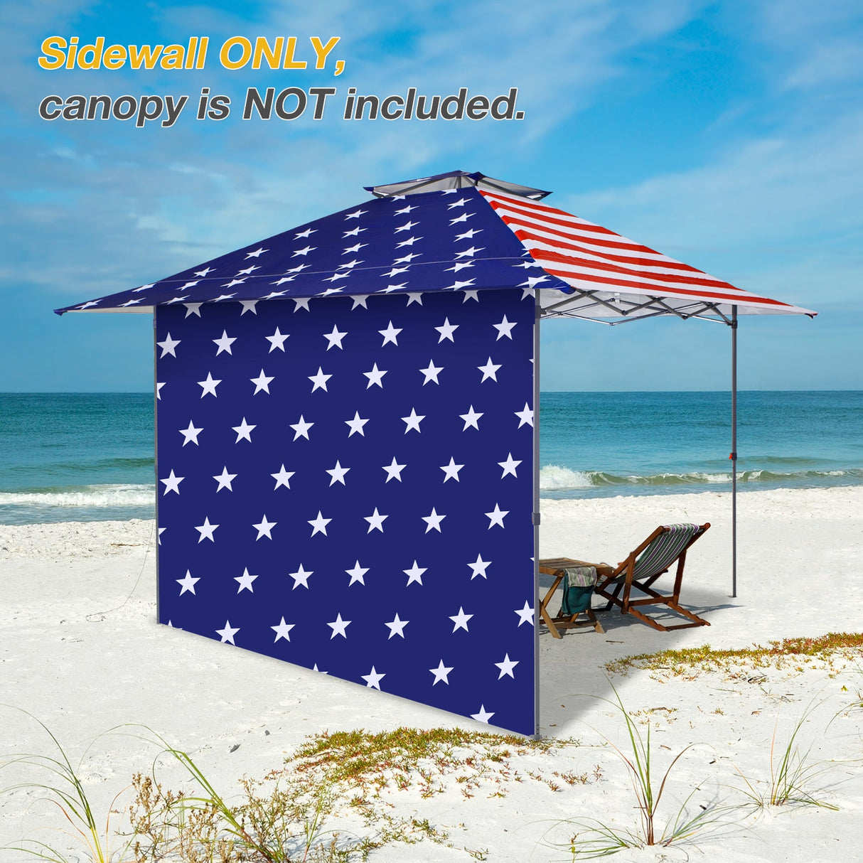Sunwall / Sidewall for 13x13 ft Straight Leg Canopy - Eagle Peak Custom Canopy Tent