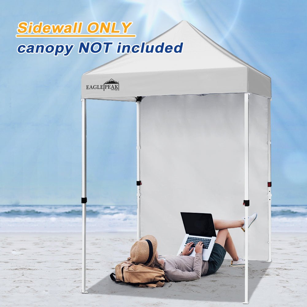 Sunwall / Sidewall for 5x5 ft Straight Leg Canopy only 1 Sidewall - Eagle Peak Custom Canopy Tent