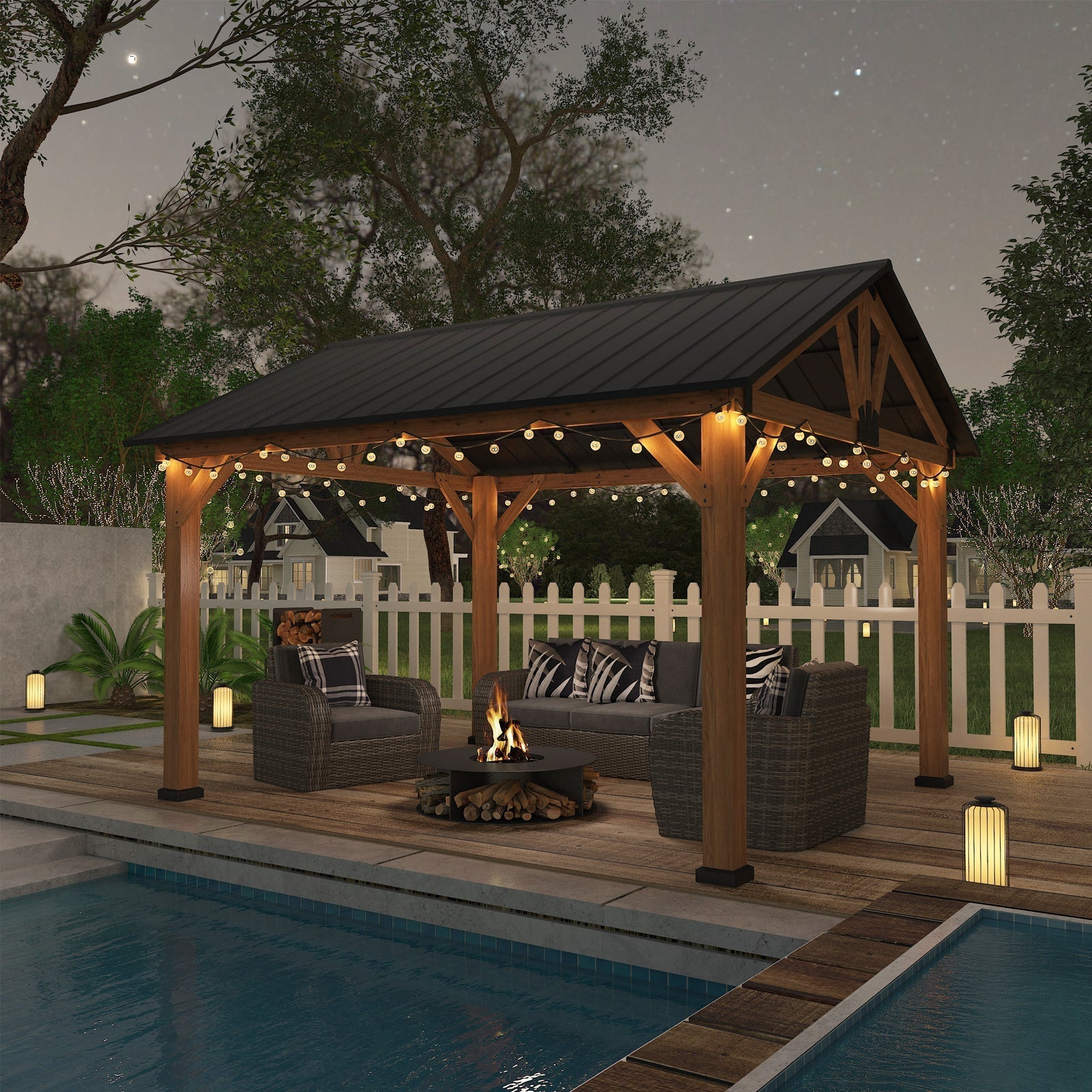 Best 5 10x12 Wood Gazebo Designs - Eagle Peak Custom Canopy Tent