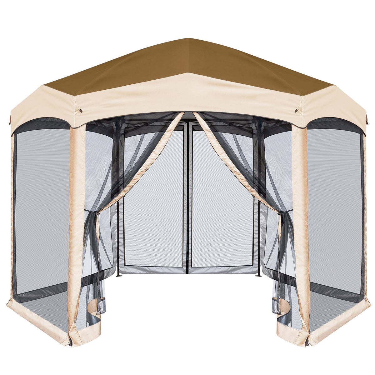 12' x 10' 6 Sided Hexagon Gazebo_E90EPT - Eagle Peak Canopy and Outdoor Products