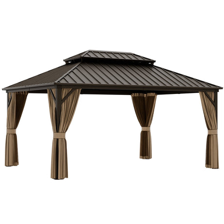 12x16 Hardtop Gazebo_GB01-192MW - Eagle Peak Custom Canopy Tent