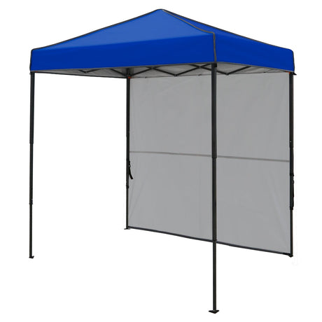 6x4 Instant Pop Up Canopy Tent with 1 Side Wall Panel_E24SW1 - Eagle Peak Custom Canopy Tent