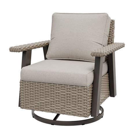 Classic Wicker Swivel Glider Chair_M48 - Eagle Peak Custom Canopy Tent