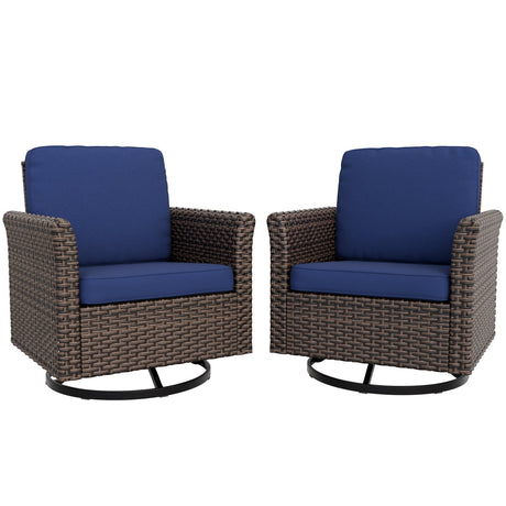 Ocean Vista Outdoor Wicker Patio Chairs_FTX-B - Eagle Peak Custom Canopy Tent