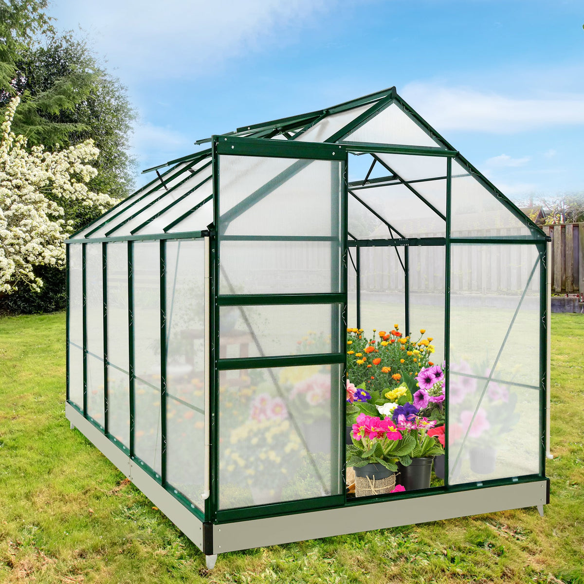 Polycarbonate Greenhouse - Eagle Peak Canopy and Outdoor Products